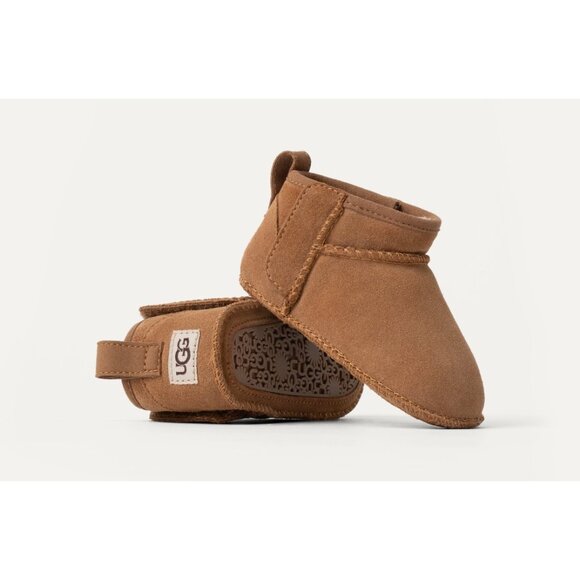 UGG BABY Classic Ultra Mini chestnut  SHOES SIZE 2/3 ( 6-12 months) - Picture 1 of 6